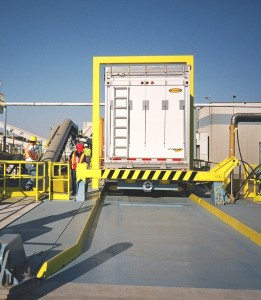 Drive-Over Bridge and Backstop